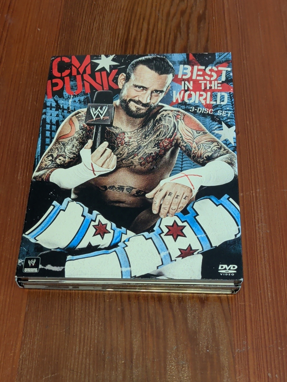 WWE DVD CM Punk Best In The World